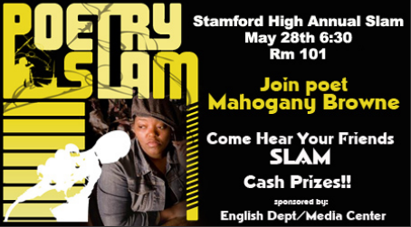 Slam Poetry at Stamford High