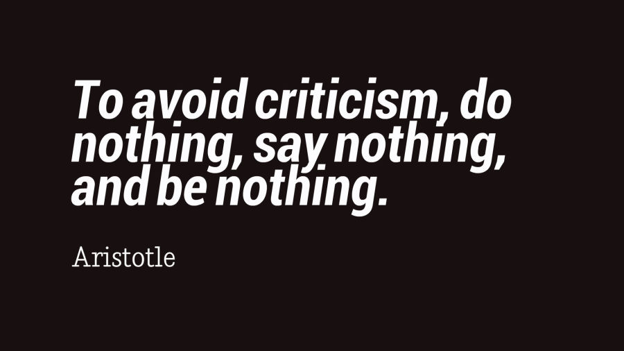 Be a Critic