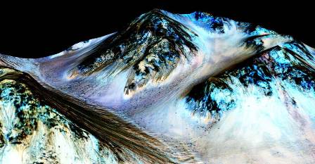 NASA Confirms Liquid Water on Mars