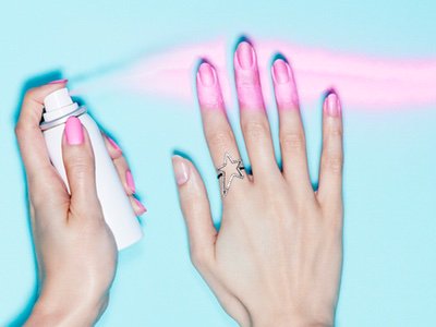 Spray-On Nail Polish? Thats a Thing Now