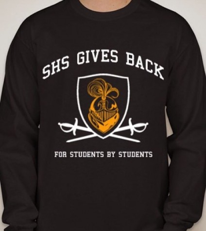 SHS Gives back T-shirt