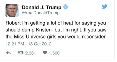 Top Ten Terrible Trump Tweets (So Far)