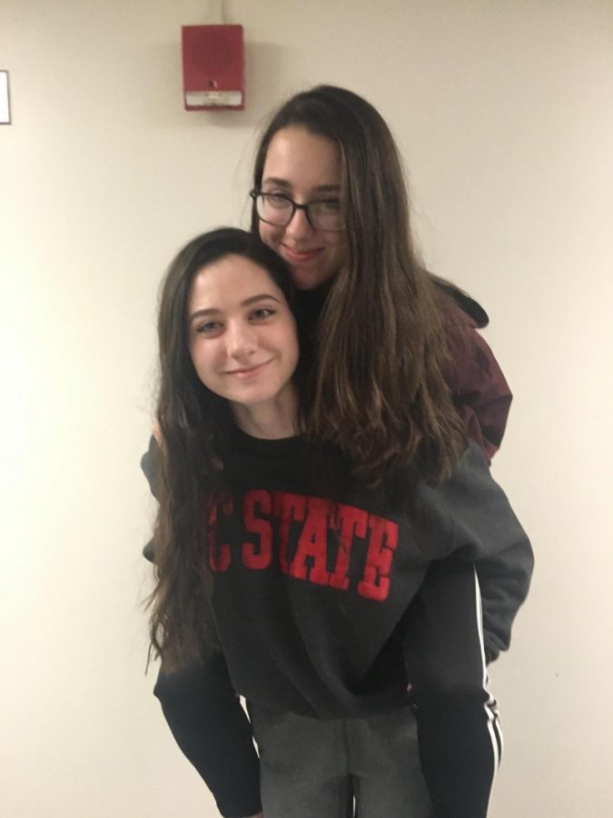 Pictured here are twin sisters Ivy and Kathryn Zingone, both of whom are juniors at Stamford High School.