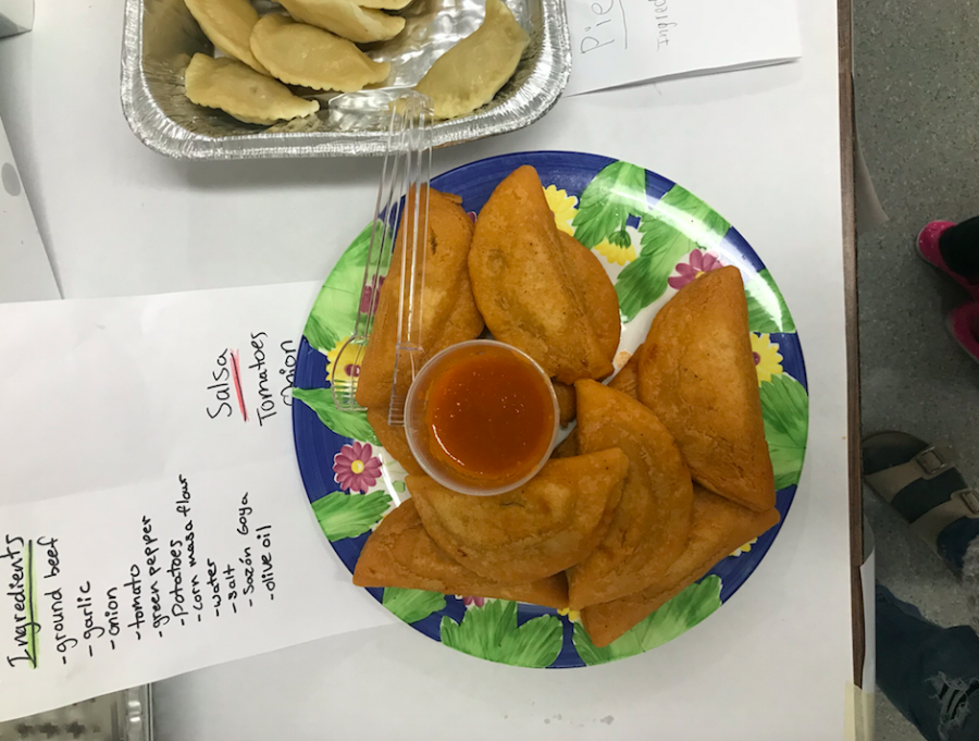 Here are some other dishes presented at international food night. There were dishes from over 20 countries available, cooked by students from world language and ELL classes in Stamford High School.