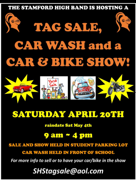 SHS Tag Sale, Car Show and more!