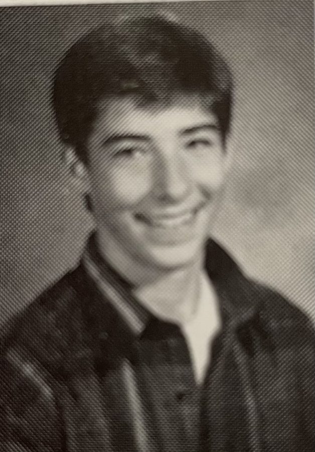 Matthew Forker in his 1991 junior year photo.