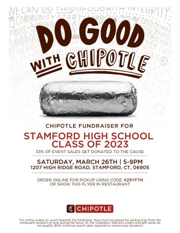 TOMORROW! Chipotle and the Class of 2023!