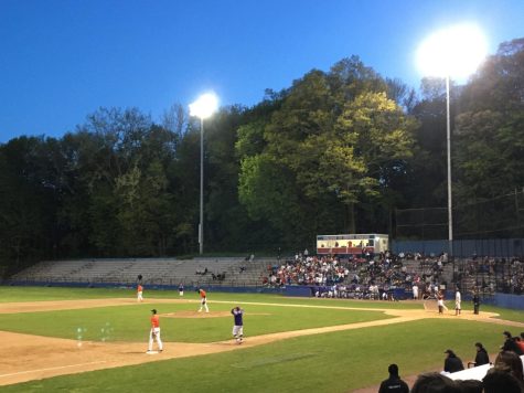 Stamford High Boys Baseball lost to Westhill in the City Cup on Monday, May 9