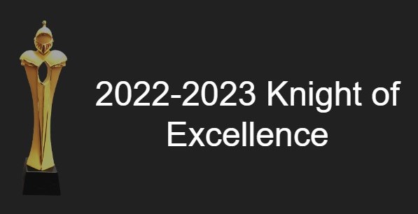 The 2023 Knight of Excellence Nominees are…