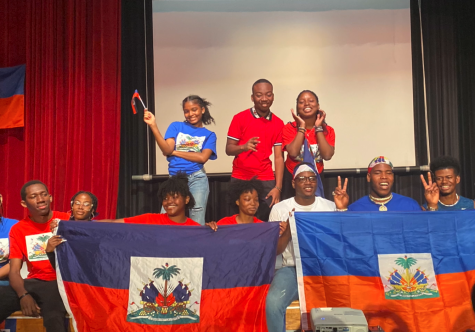 Haitian Students Celebrate Flag Day