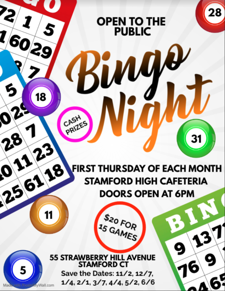 Bingo Night at SHS-TONIGHT AT 6PM
