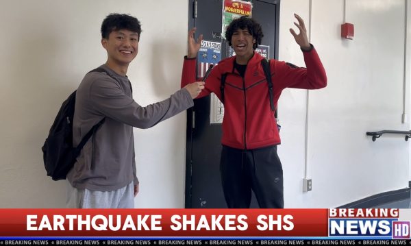 Navigation to Story: Earthquake Shakes SHS
